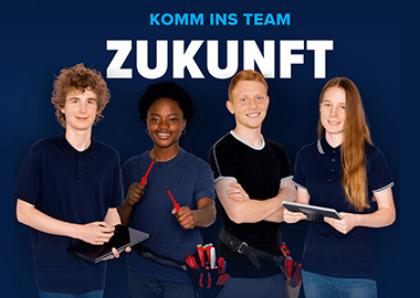 Lernende im Elektroinstallationsberuf